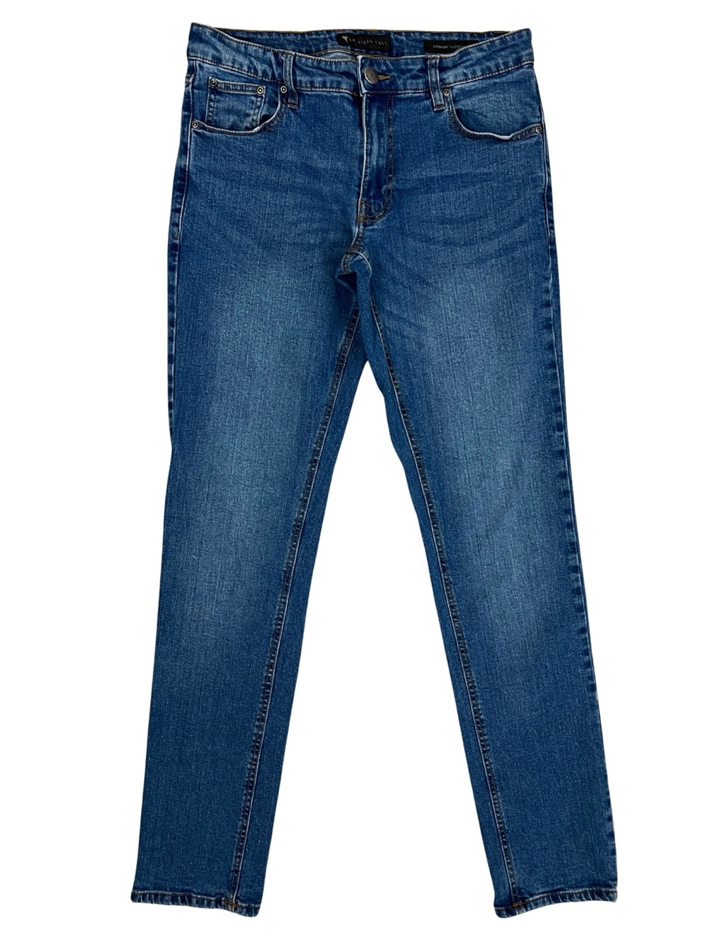 American Tall Carman Tapered Fit Jeans Men’s 32 Stretch Blue Denim